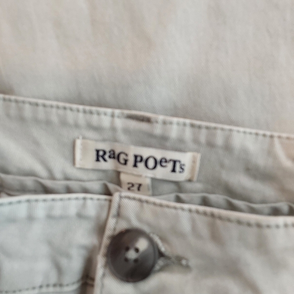 Rag Poets Women's Pants Size 27 - Picture 2 of 5